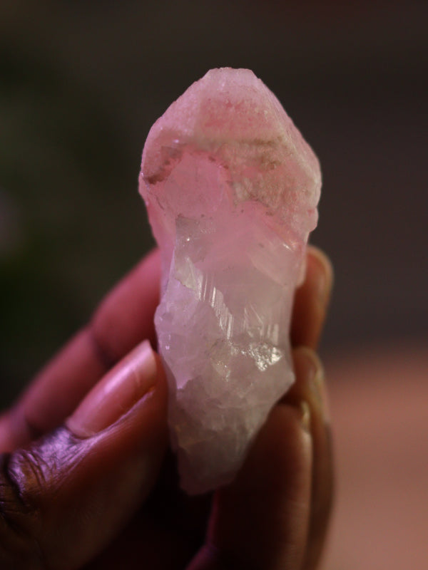 Pink Dreamsicle Lemurian — zachte heart-opening Lemurian met dromerige, liefdevolle frequentie.