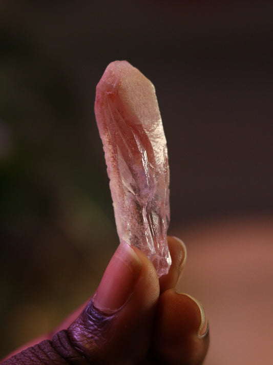 Pink Dreamsicle Lemurian — zachte heart-opening Lemurian met dromerige, liefdevolle frequentie.