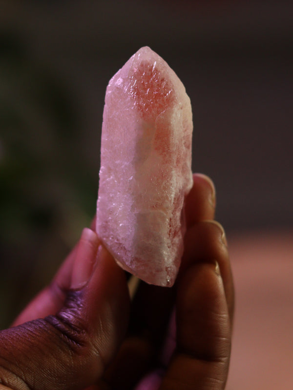 Pink Dreamsicle Lemurian — zachte heart-opening Lemurian met dromerige, liefdevolle frequentie.