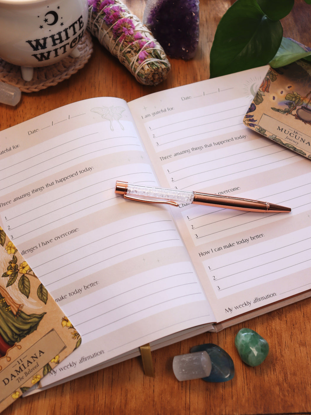 Luna Moth journal — een sacred space voor reflectie, transformatie & self-discovery.